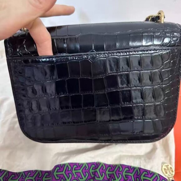 NEW TORY BURCH britten black shoulder bag - Picture 6 of 6